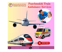Use Panchmukhi Train Ambulance Service in Visakhapatnam to receive life-saving equipment