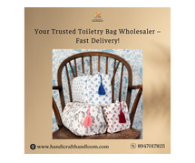Your Trusted Toiletry Bag Wholesaler – Fast Delivery!