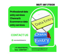 Professional Data Entry Services for Chennai | Best Infotech
