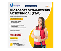Dynamics 365 Online Course | MicroSoft Ax Training - Visualpath