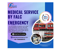 Using Falc Emergency Train Ambulance in Ranchi to convey the patient remains simple and secure