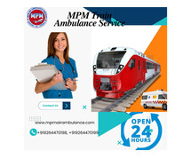 MPM Train Ambulance in Kolkata is fast, safe, and affordable