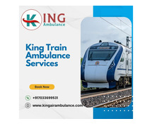 Touring with King Train Ambulance Services won't take a lot of time in Guwahati