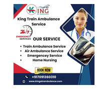 King Ensures the Patient is in the Train Ambulance's Hygienic Surroundings in Siliguri