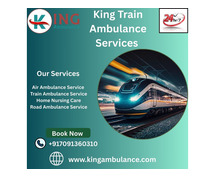 King Train Ambulance Prepares the Location before departure in Siliguri