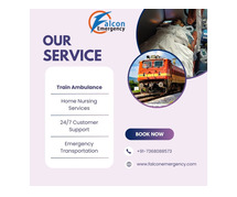Get timely treat and transfer by Falc Emergency Train Ambulance in Chennai