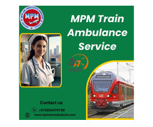 Patient transported to hospital by MPM Train Ambulance in Allahabad