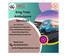 King Train Ambulance Avoid Last-minute Stress during Transfer in Allahabad