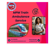 MPM Train Ambulance in Bhopal provides transfer facilities at an affordable cost