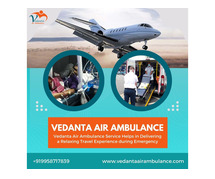 Choose Splendid Air Ambulance with Medical Solution from Patna via Vedanta