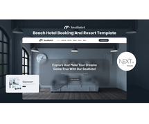 Modern Hotel Website with SeaHotel Template