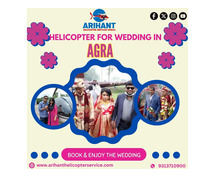 Helicopter For Wedding In Agra