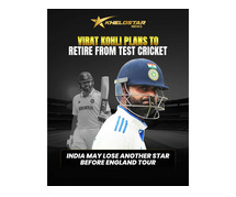 Virat Kohli Plans to Retire from Test Cricket – Khelostar News