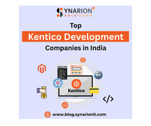 Top Kentico Development Companies in India