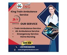 King offers a Train Ambulance for Geriatric Transfers in Bhopal without any Hustle