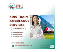 Choose King Train Ambulance in Patna for Safe and Economical Patient Transfer