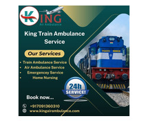 King Train Ambulance in Raipur has modern medical equipment on the train