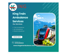Get service at a reasonable price in Ranchi by using King Train Ambulance Service
