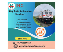 King has Access to the Latest Technology Train Ambulances for Transfer in Chennai
