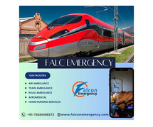 Get a timely arrival by Falc Emergency Train Ambulance in Patna