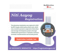 Niti Ayog Registration in Noida