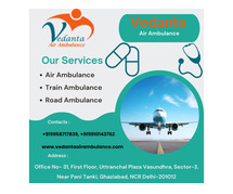 With the help of Vedanta Air Ambulance Service in Bhopal, you can Cover Longer Distance on Time