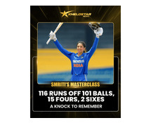 Smriti Mandhana's Masterclass | Khelostar News