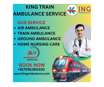King has Come Forth as a Savior for People in Need in Patna with its Train Ambulance 