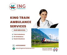 King Offers a Transfer Road to Better Clinical Care in Patna with Train Ambulance
