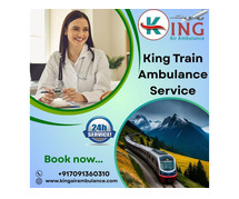 King helps you to decide the transport team in Dibrugarh in your train ambulance