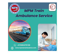 Book MPM Train Ambulance with ICU facility for transfer in Bhopal