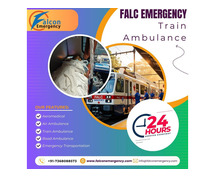 Fast Medical Evacuation by Falc Emergency Train Ambulance in Patna