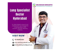 Lung Specialist Doctor Hyderabad | Dr. Kishan Srikanth