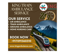 King Train Ambulance Service in Mumbai is always ready to help you
