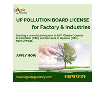 UP Pollution Board License for Factory & Industries