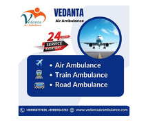 Pick Most Prominent Vedanta Air Ambulance Service in Ranchi with Hi-tech Medical Equipment