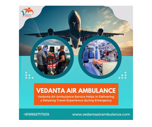 To avail the Best Air Ambulance at a Low Charge in Patna, contact Vedanta