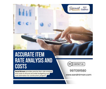 Accurate Item Rate Analysis and Costs