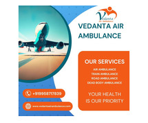 With Full Medical Assistance – Choose Air Ambulance service in Goa via Vedanta