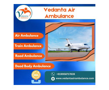 Safe and Best Patient Transfer by Air Ambulance in Jaipur via Vedanta