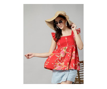 Discover the Latest Collection of Womens Ethnic Tops for a Chic Look