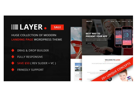 Multipurpose Onepage WordPress Theme