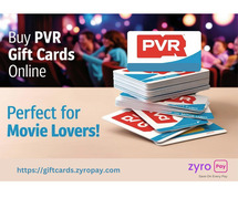 Buy PVR Gift Cards Online - Perfect for Movie Lovers!