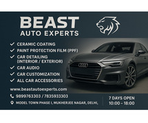 Best Car Paint Protection Film Shop in Model Town, Delhi | BEAST AUTO EXPERTS