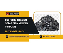 Buy Ferro Titanium Scrap from Verified Suppliers | Best Market Prices!
