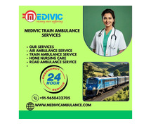 Medivic is Patient-Centric and Ready to Serve You in Bhopal in a Train Ambulance