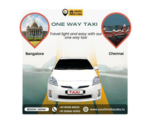 One way Taxi From Bangalore to Chennai