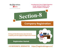 Section 8 Company Registration Services In Delhi NCR