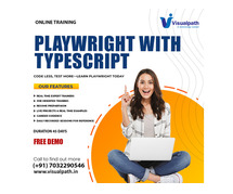 Best PlayWright Automation Testing Course in Hyderabad