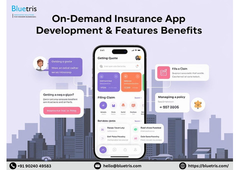 On-Demand Insurance App Development & Features | Benefits